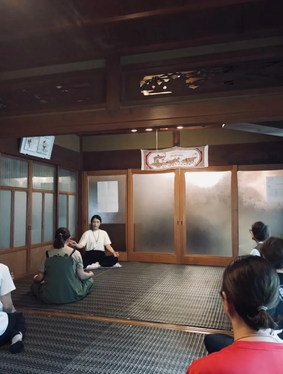 先日のテテオニでのインドヨガ✖️倍音浴瞑想会。