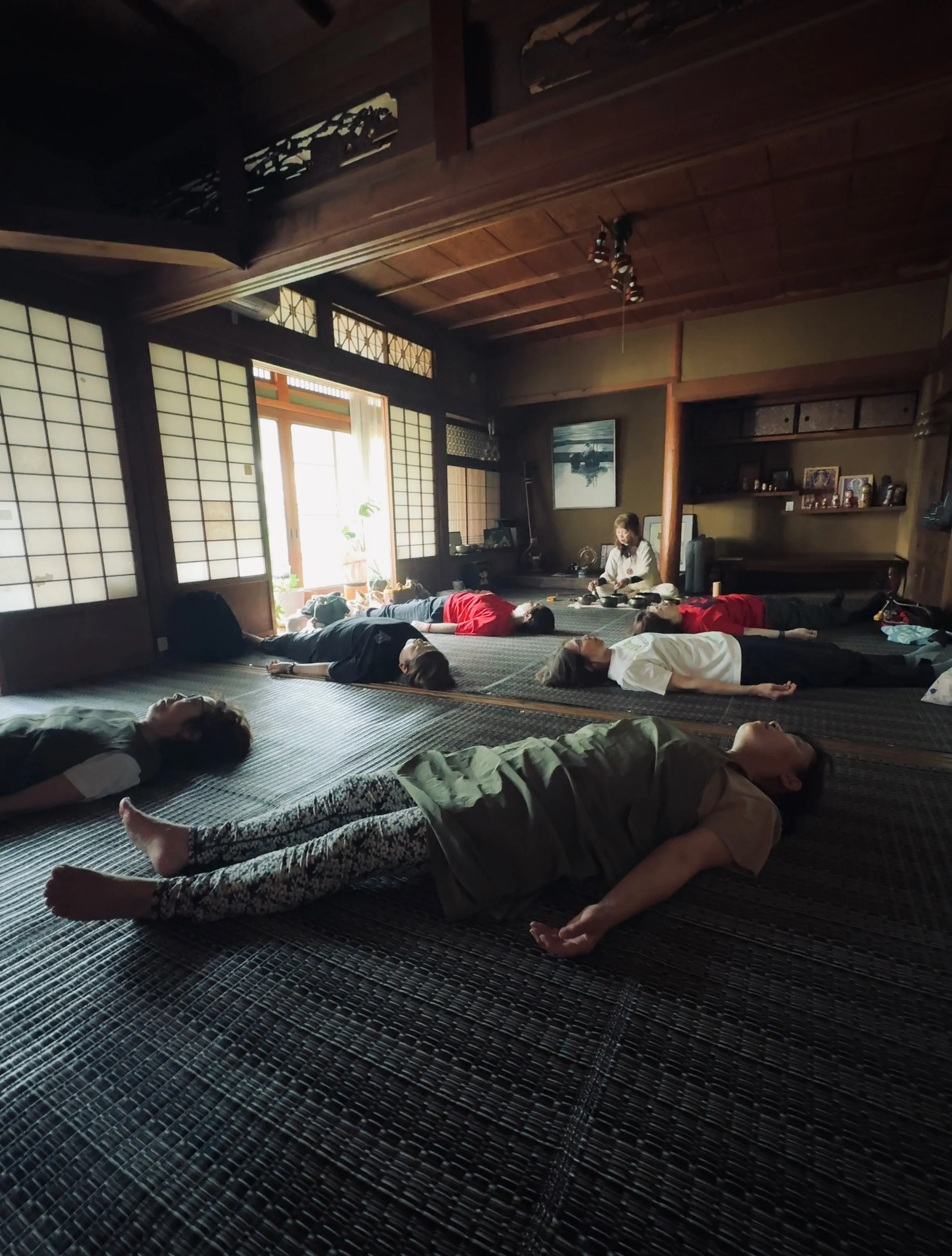 先日のテテオニでのインドヨガ✖️倍音浴瞑想会。